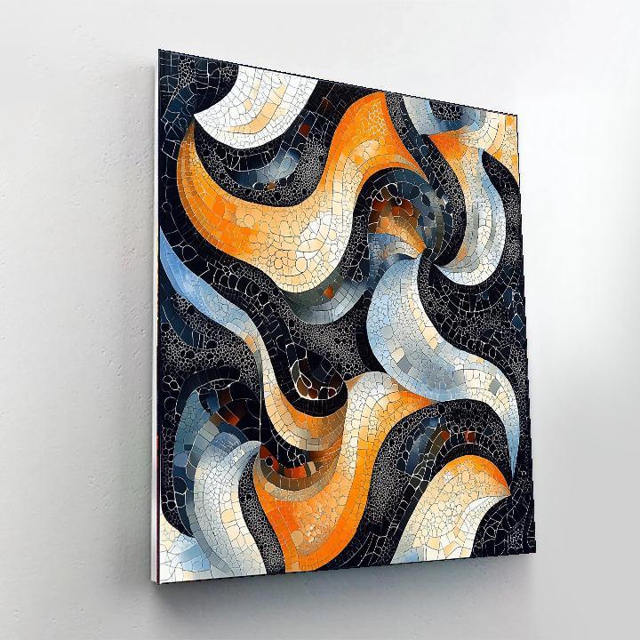 M.C. Escher Inspired Symphony Of Tessellations  Painting Number Kit