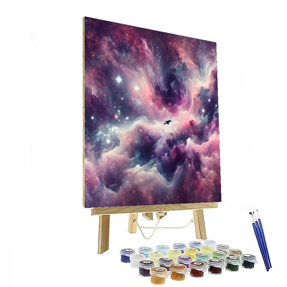 Galaxy Exploration Voyage Painting By Numbers Kit