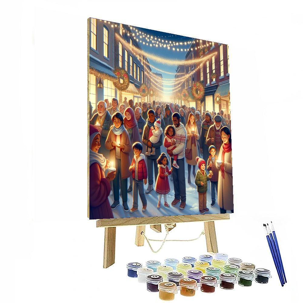 Festival Of The Lights - Usa Painting By Numbers Kit