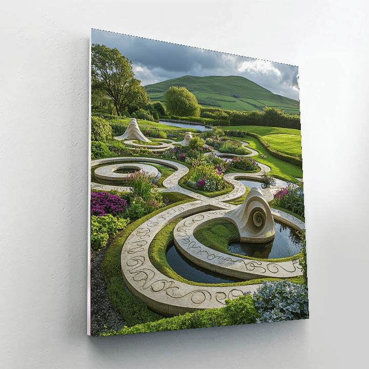 Garden Of Cosmic Speculation - Scotland Number Painting