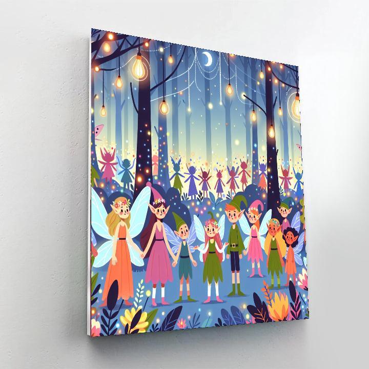 Magic Forest Quest Painting By Numbers Kit