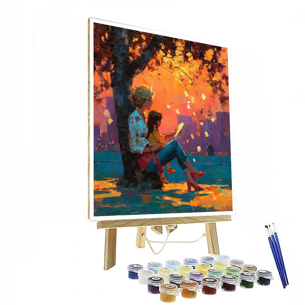 The Melody Of Motherhood Paint By Color