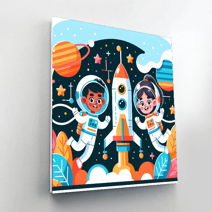 Heroic Space Odyssey Paint By Numbers