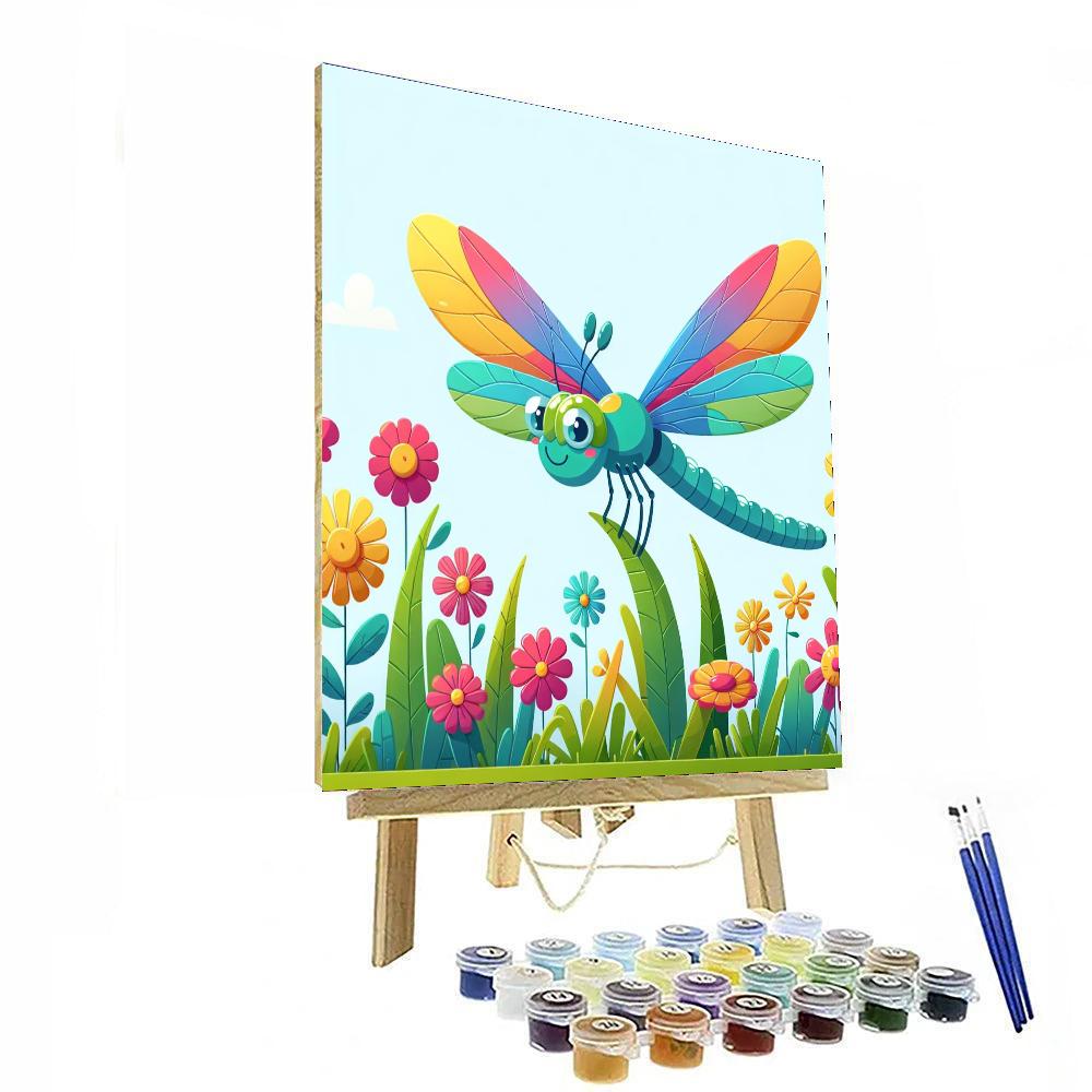 Merry Dragonfly Numbered Painting Kits