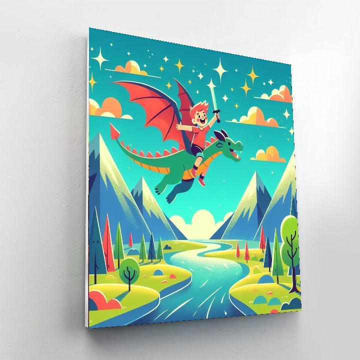 Dragon Valley Excursion Paint By Numbers