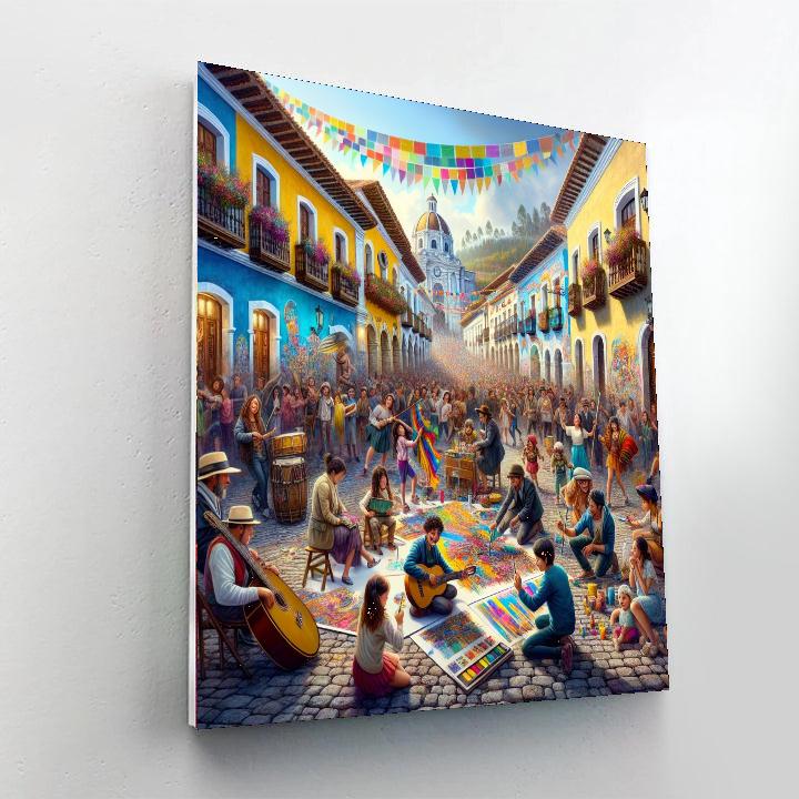 Pinturas En La Calle Festival Painting Number Kit