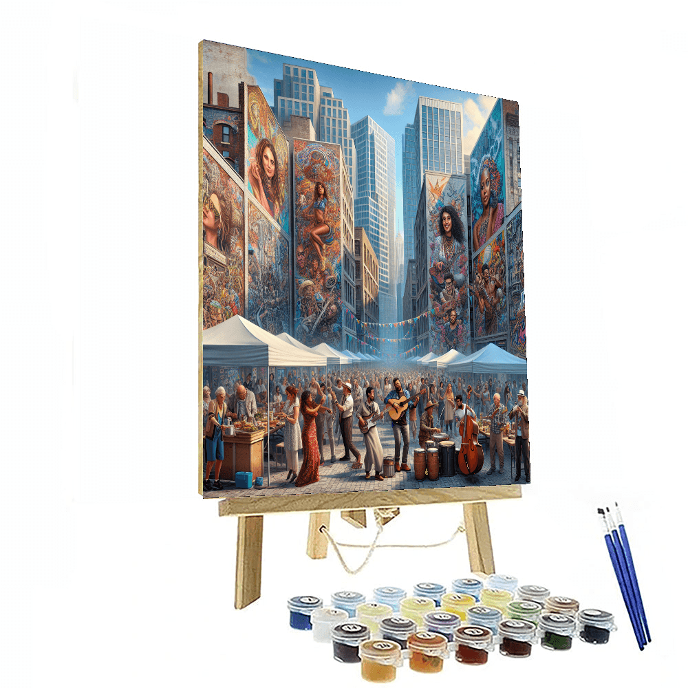 International Festival Of Street Art Paint By Color