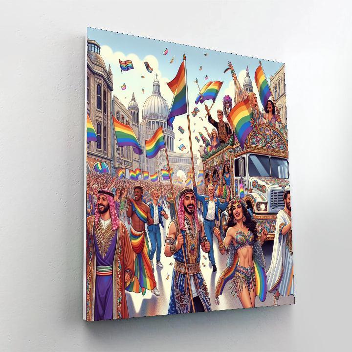 Montreal Pride Paint By Numbers Art