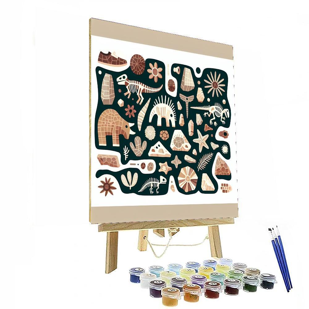 Fossil Fun Paint By Color