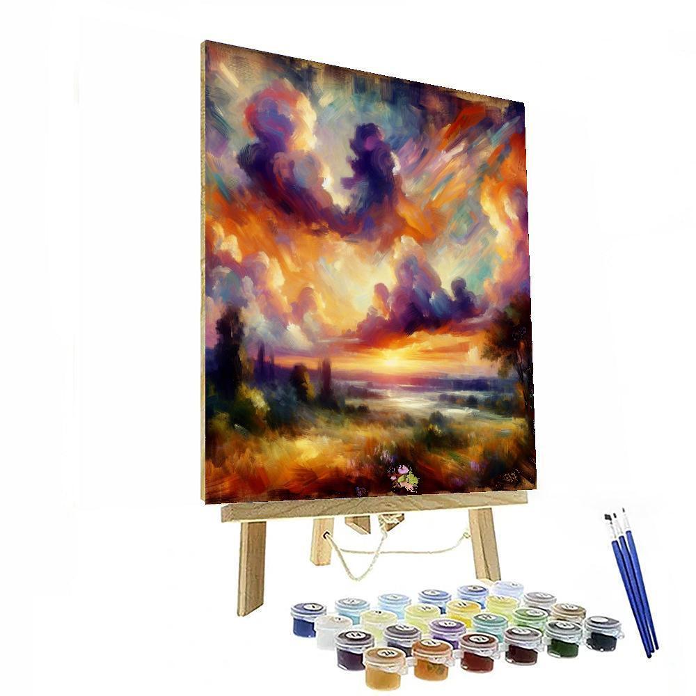 Bohemian Sunset Splendor Paint By Number