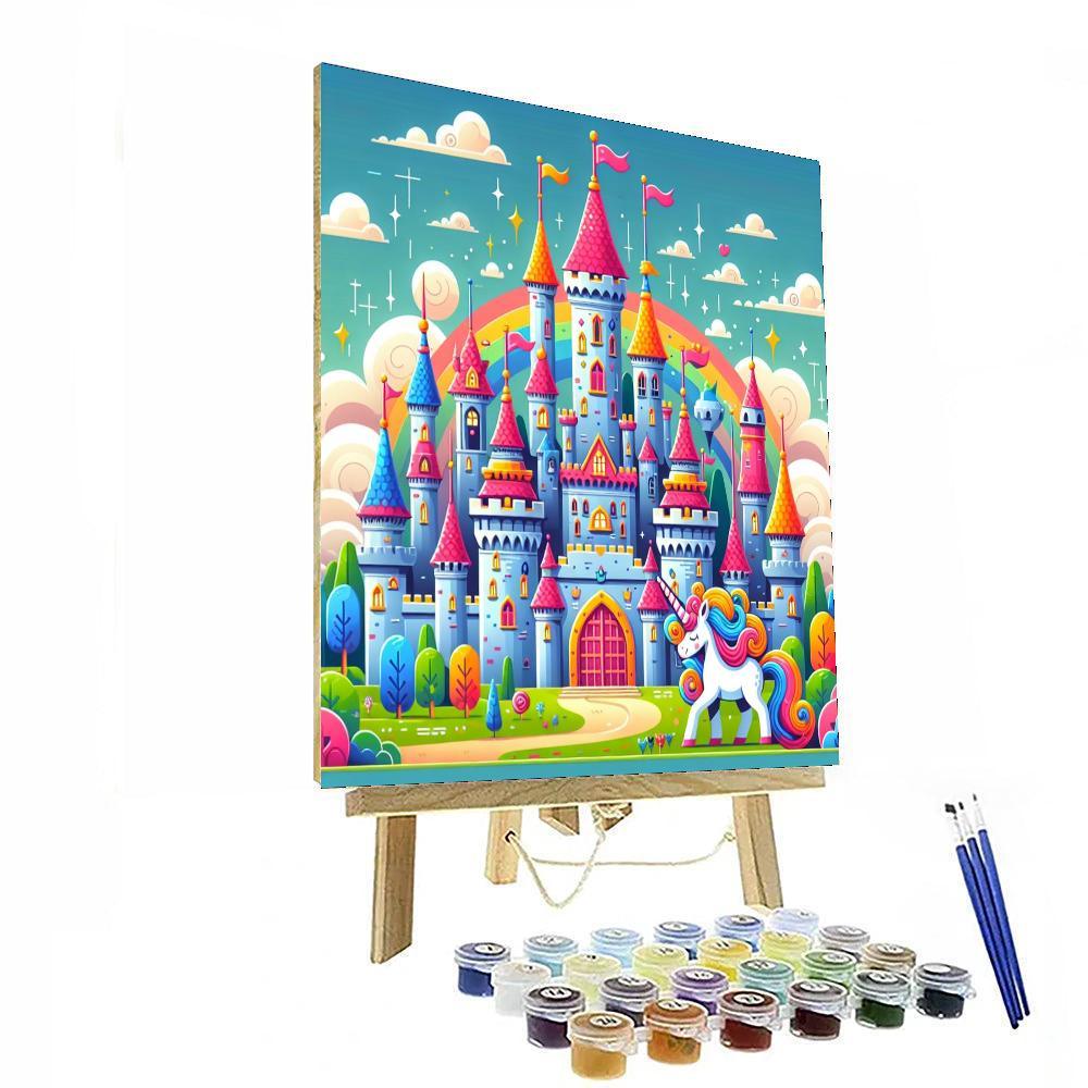 Enchanted Kingdom Journey Painting By Numbers Kit