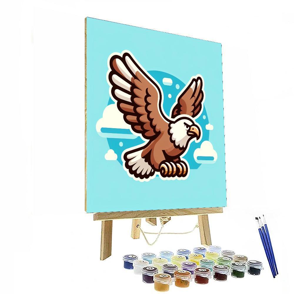 Flying Eagle Paint By Numbers Kits