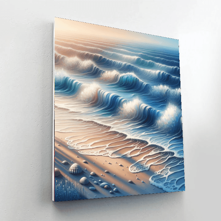 Gentle Waves Paint By Numbers Kits