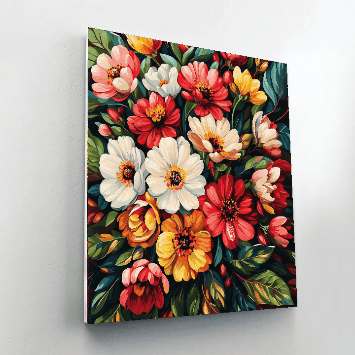 O'Keeffe Inspired Floral Dreams - DIY Painting By Numbers Kit