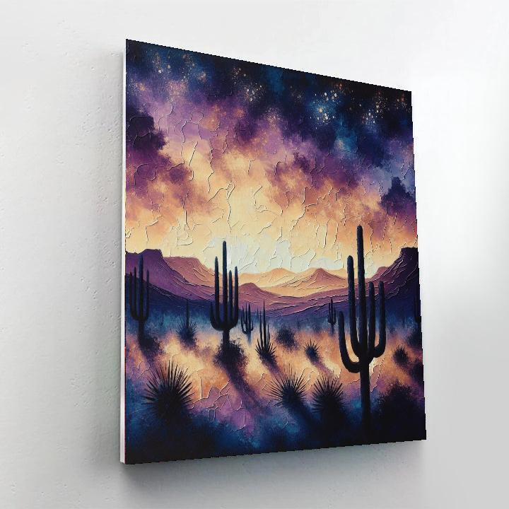 Desert Twilight Dream Paint By Numbers Art