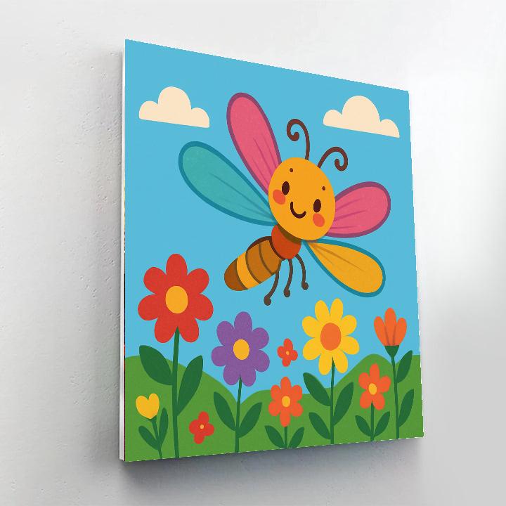 Fantastic Dragonfly Numbered Painting Kits