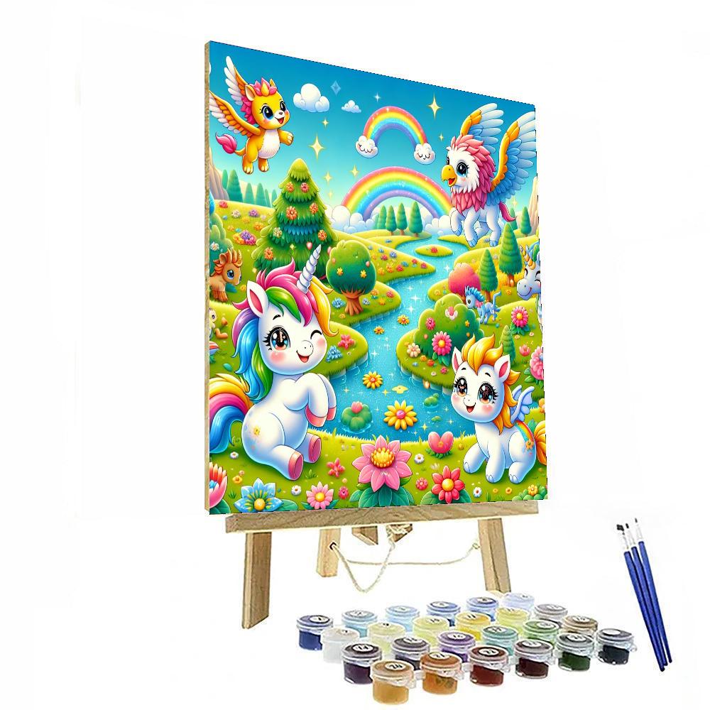 Exploration Of Magical Beasts Numbered Painting Kits