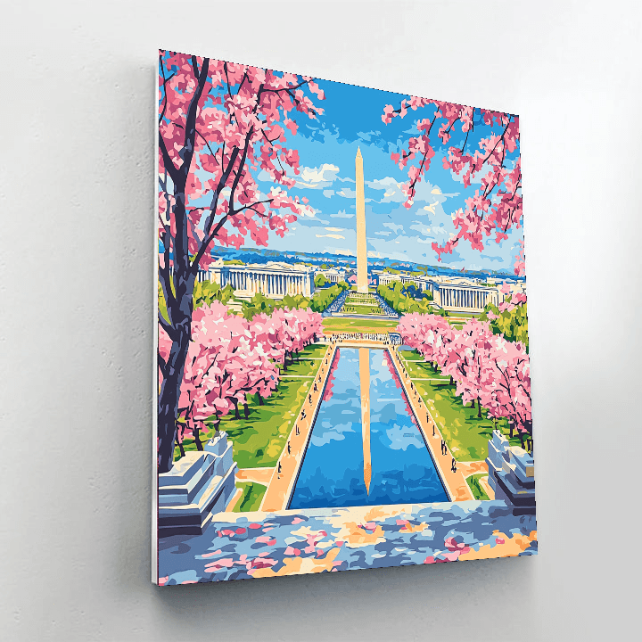 National Mall - Washington, D.c. Paint By Numbers Kits