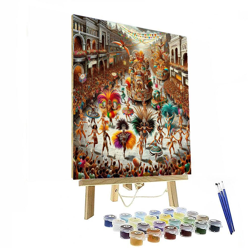 World Carnival - Colombia Paint By Numbers Kits