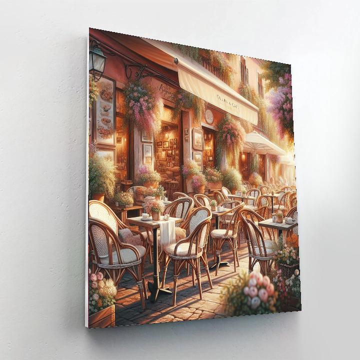Charming Italian Café Paint By Color