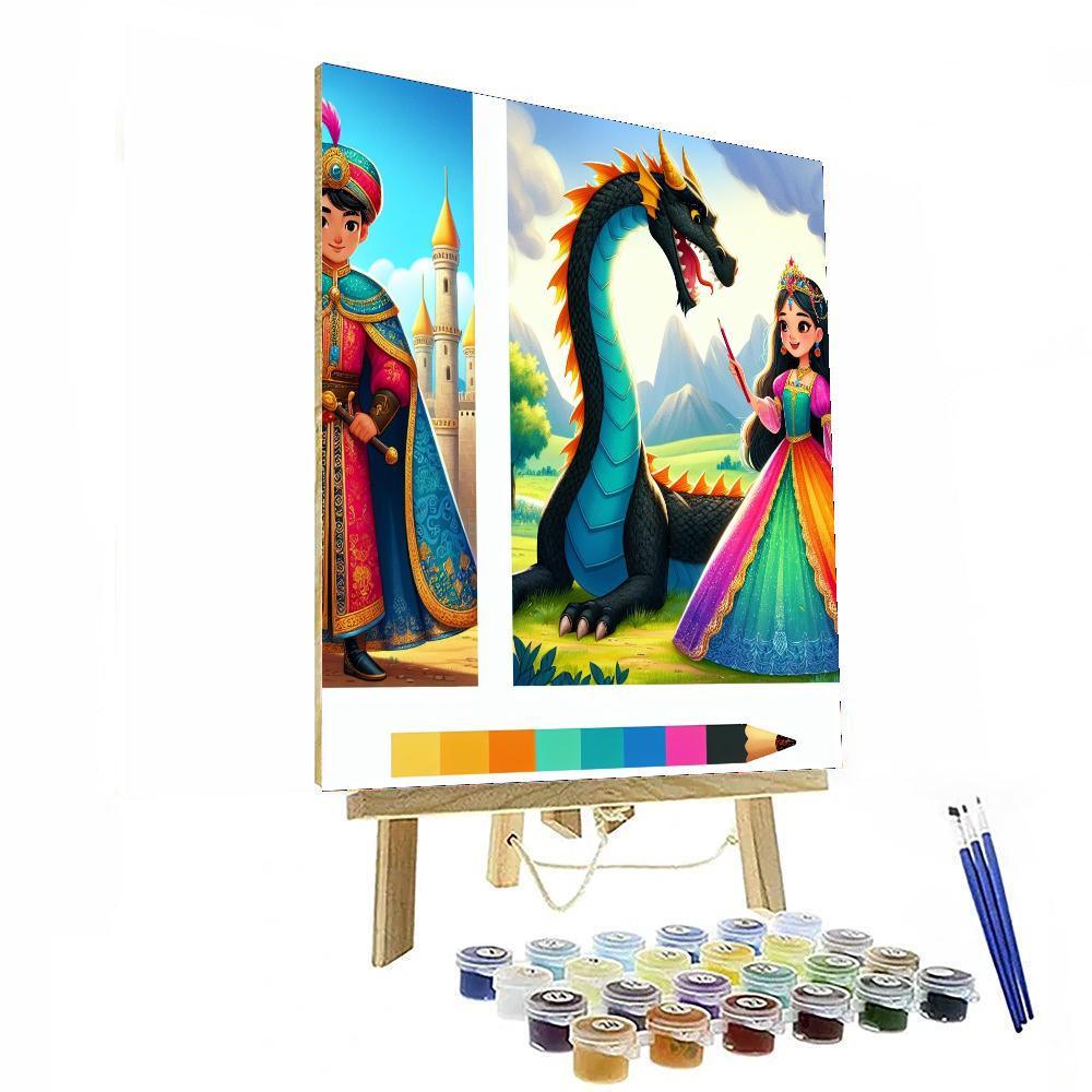 Fantastic Fable Friends Painting Number Kit