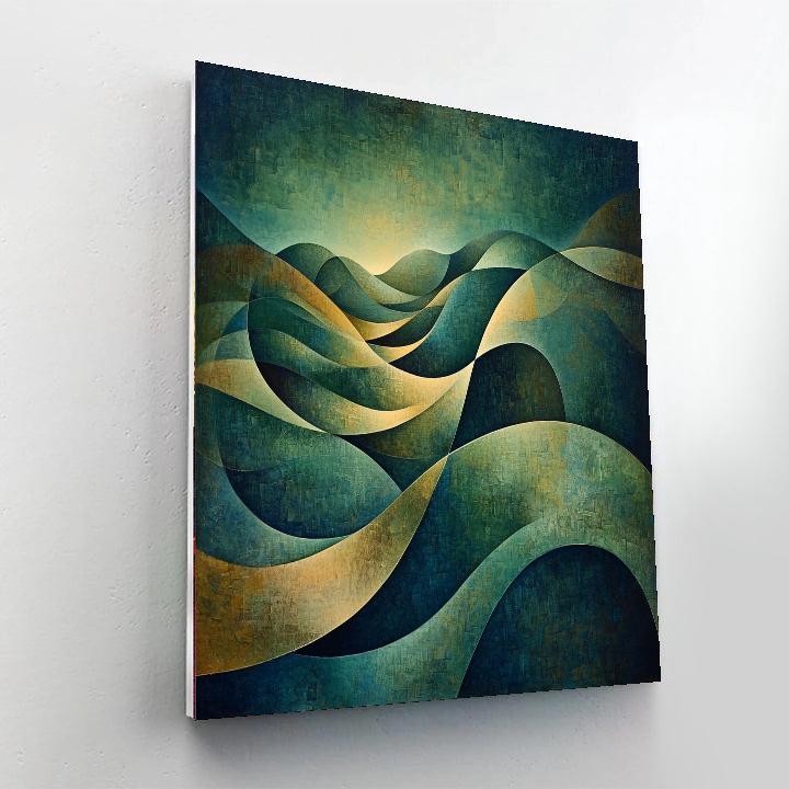 Max Ernst Inspired Subconscious Realms  Paint By Numbers Kits