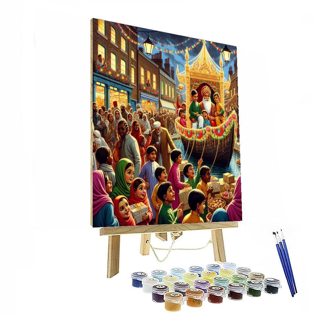 Feast Of St. Nicholas - Amsterdam Paint By Color