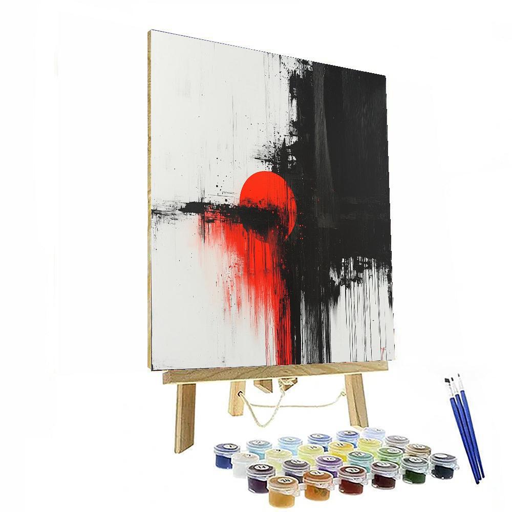 Banksy Inspired Symbols Of Rebirth  Numbered Painting Kits