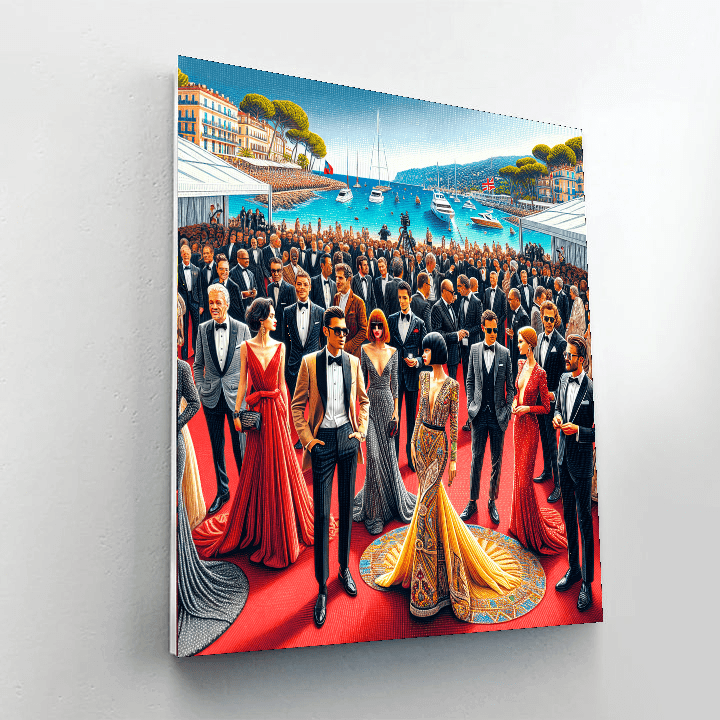 The Cannes Film Festival Paint By Color