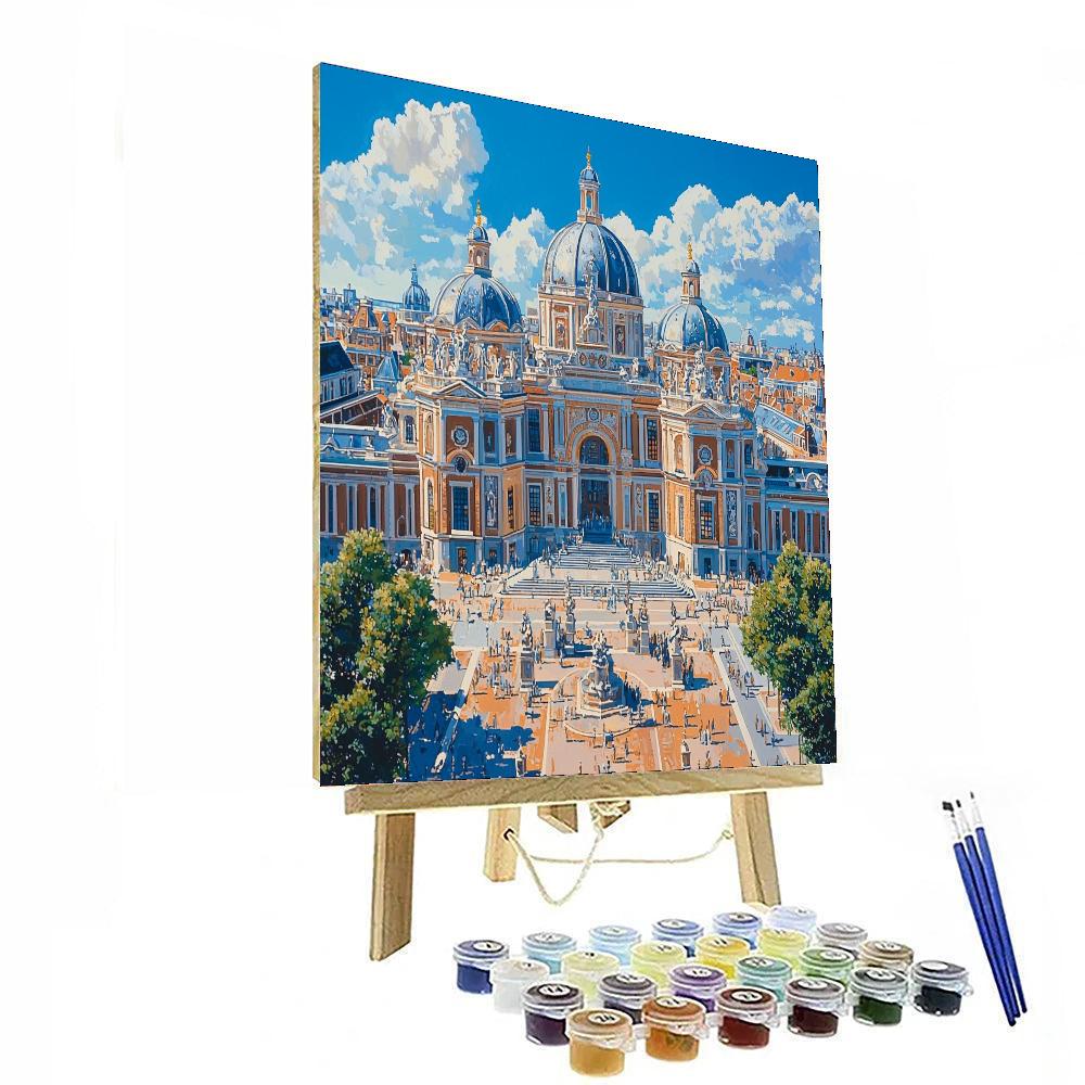 The Royal Palace Of Amsterdam Paint By Color