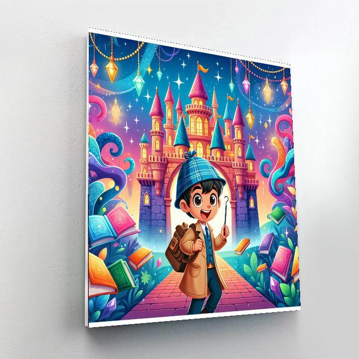 Mystery At The Magic Castle Paint By Numbers Kits