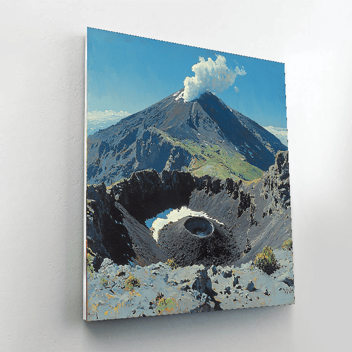 Mount Etna - Italy Numbered Painting Kits