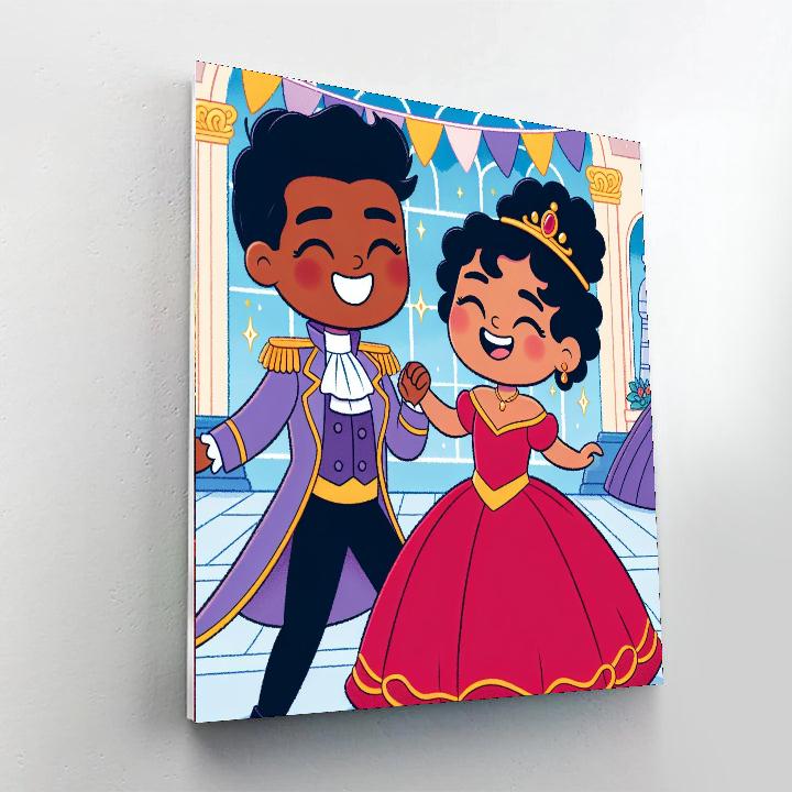 Enchanted Kingdom Ball Paint By Numbers Kits