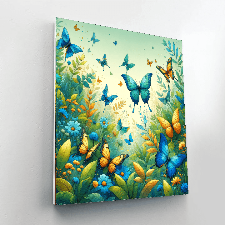 Butterfly Symphony Paint By Numbers Kits