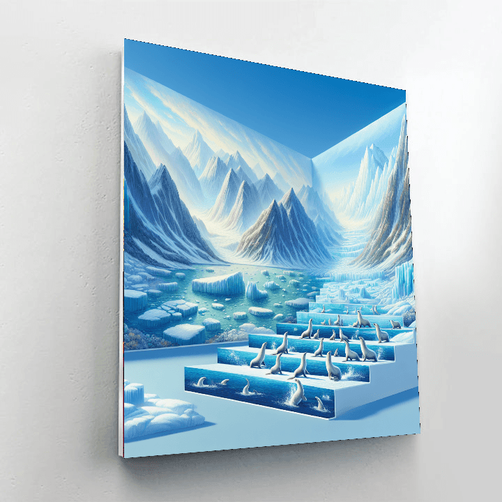 Majestic Polar Wonderland Paint By Numbers Kits