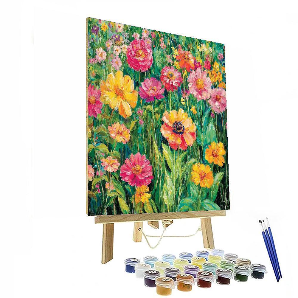 Pierre-Auguste Renoir Inspired Bursting With Life  Paint By Numbers Kits