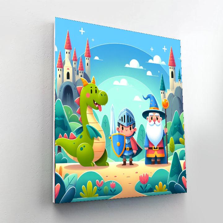 Fantasy Adventure Tales Paint By Numbers