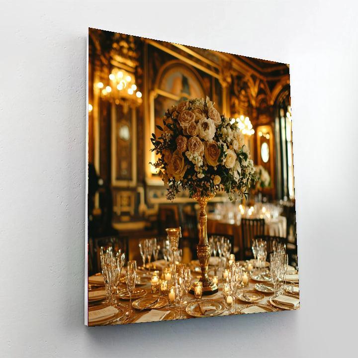 Alphonse Mucha Inspired Elegant Belle Époque Soirée  Paint By Numbers Kits
