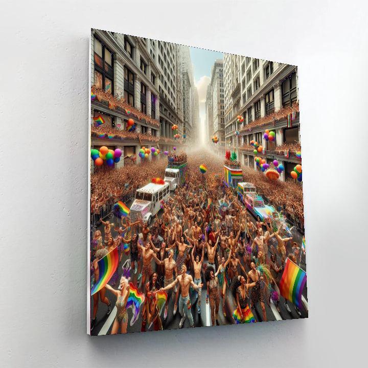Pride Parade - Various Cities Paint By Numbers Kits