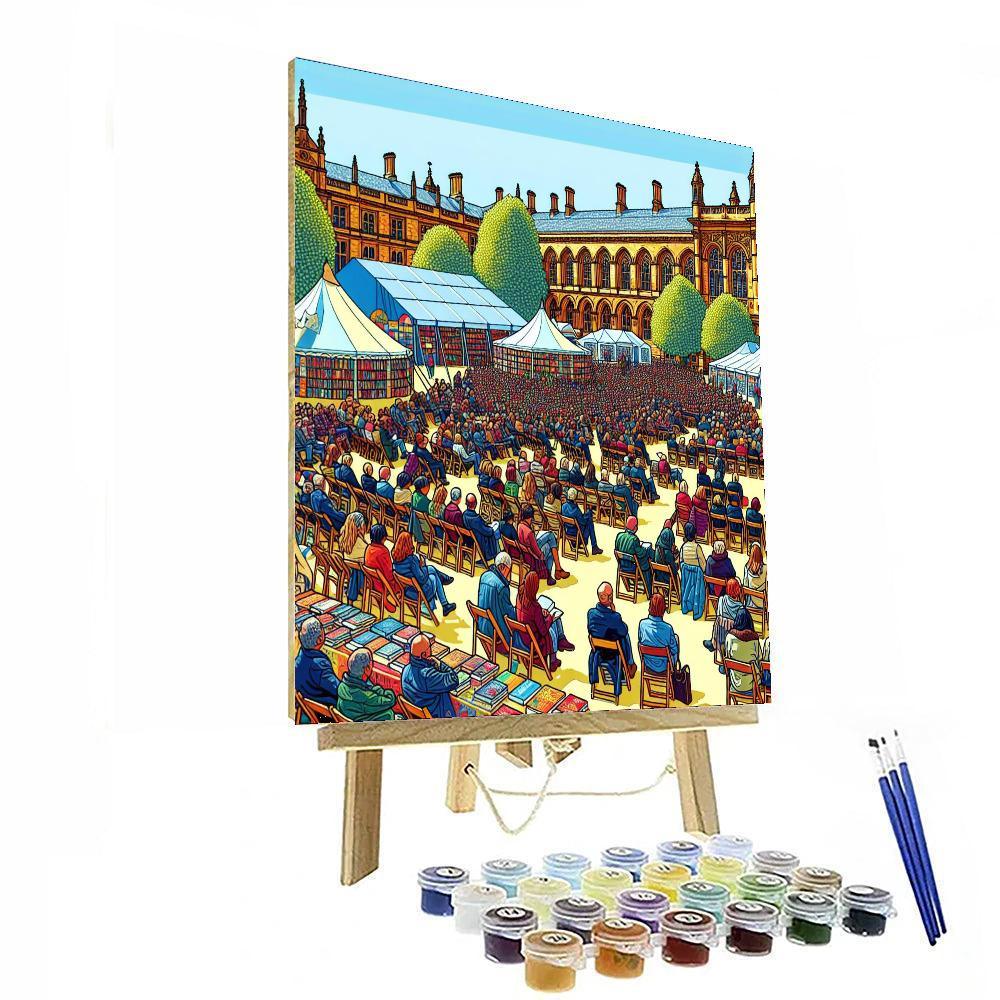 Edinburgh International Book Festival - Edinburgh Paint By Numbers Art