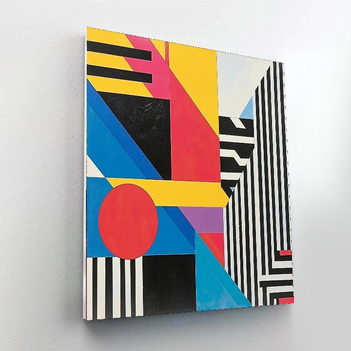 Henri Matisse Inspired Jazz Of Shapes  Paint By Number