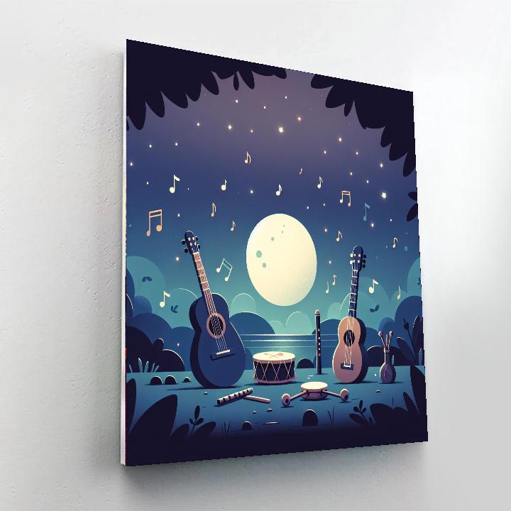 Enchanted Evening Serenade Paint By Numbers Art