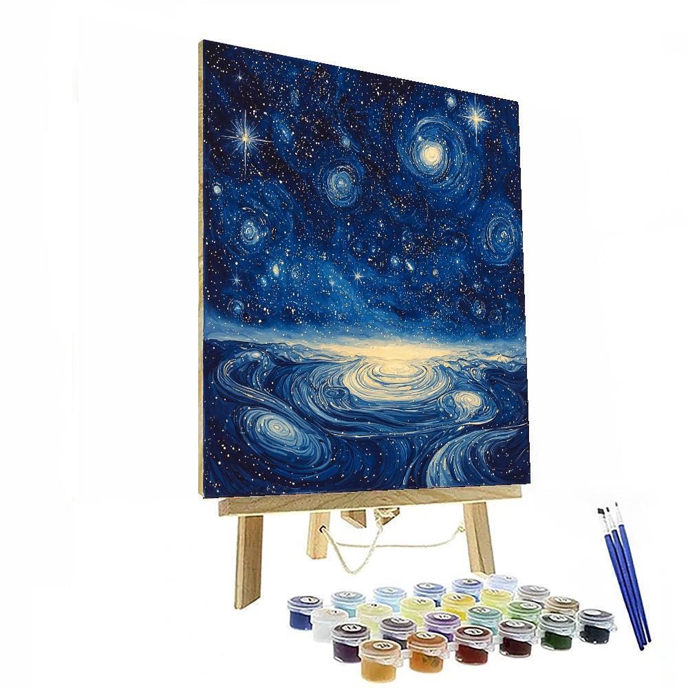 Michelangelo Inspired Mystic Horizon  Numbered Painting Kits