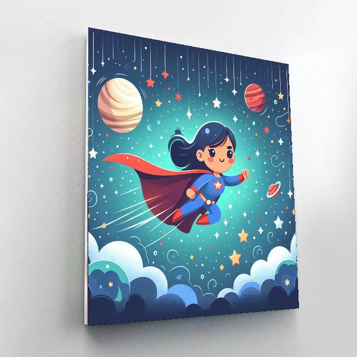 Superhero Mission Quest Paint By Number
