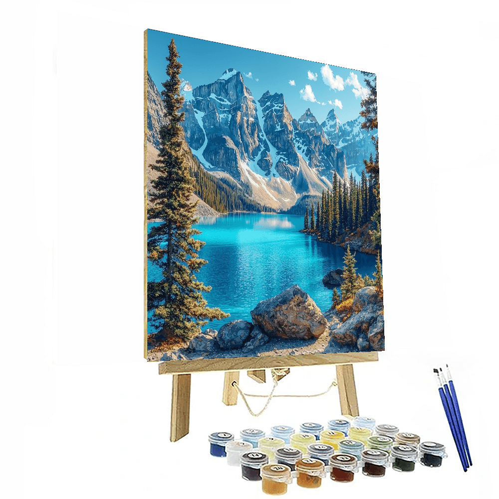 Lake Louise - Banff National Park, Canada Paint By Number