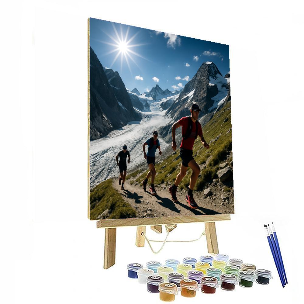 Glacier 3000 Run - Switzerland DIY Paint By Numbers