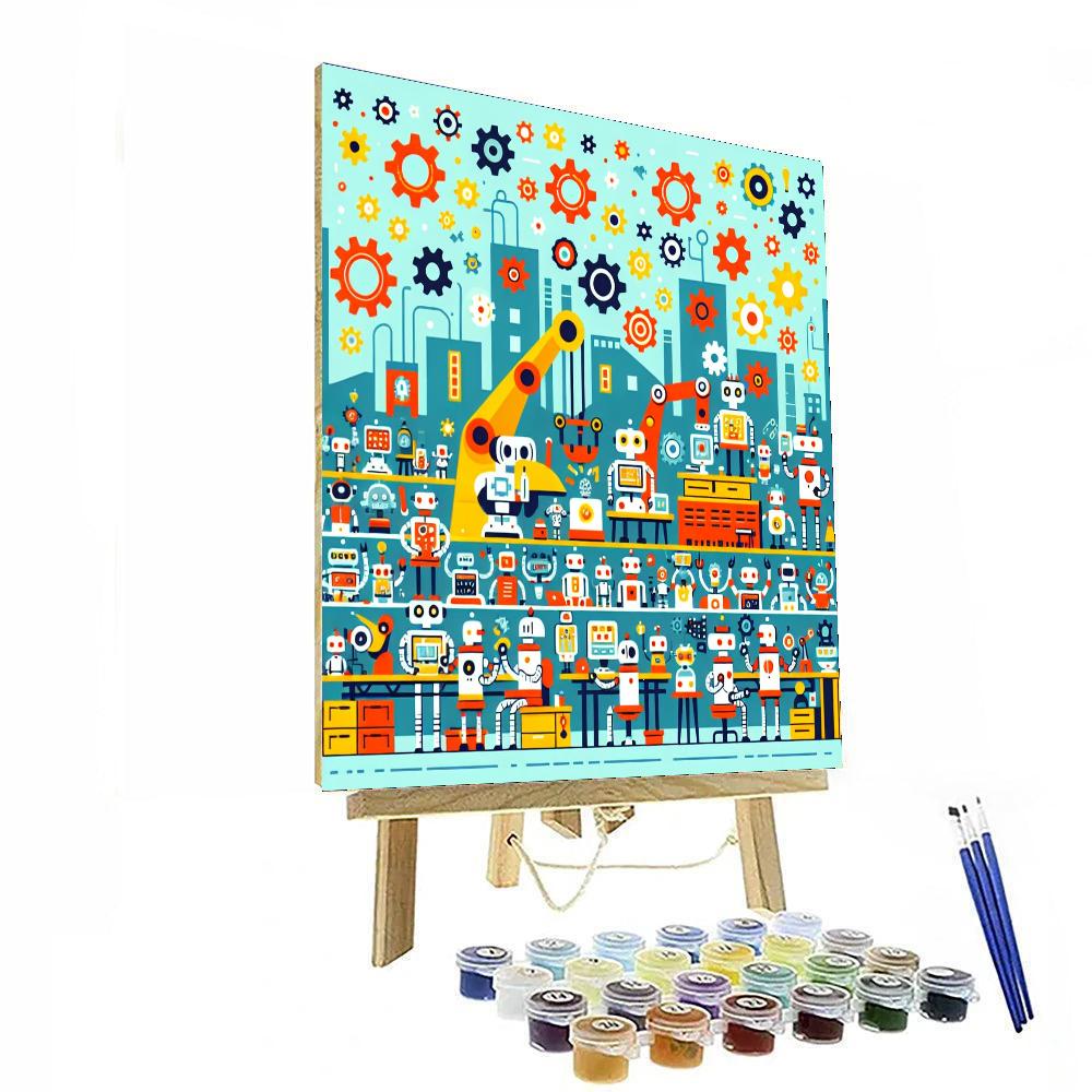 Robotics Innovation Hub DIY Paint By Numbers