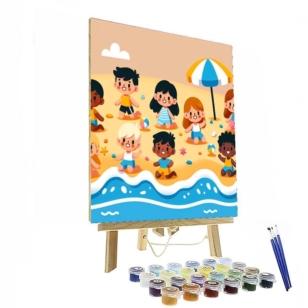 Summer Beach Bonanza Paint By Color