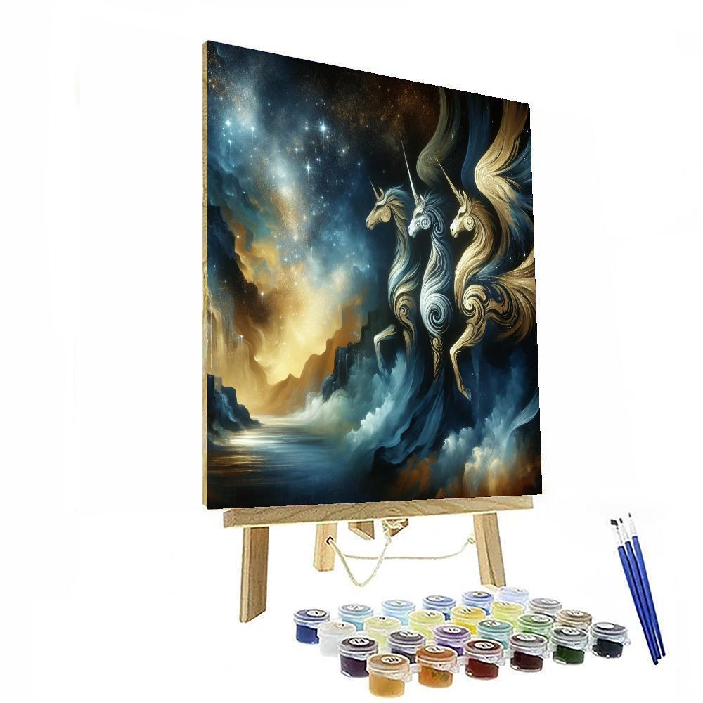 Celestial Guardians - DIY Painting By Numbers Kit – Artistry Rack