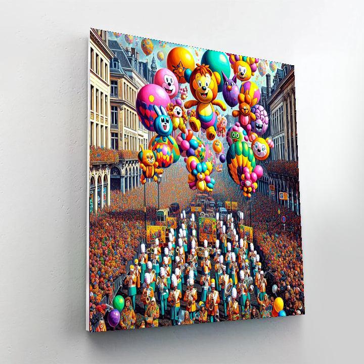 Balloon Day Parade - Belgium Paint By Numbers Art